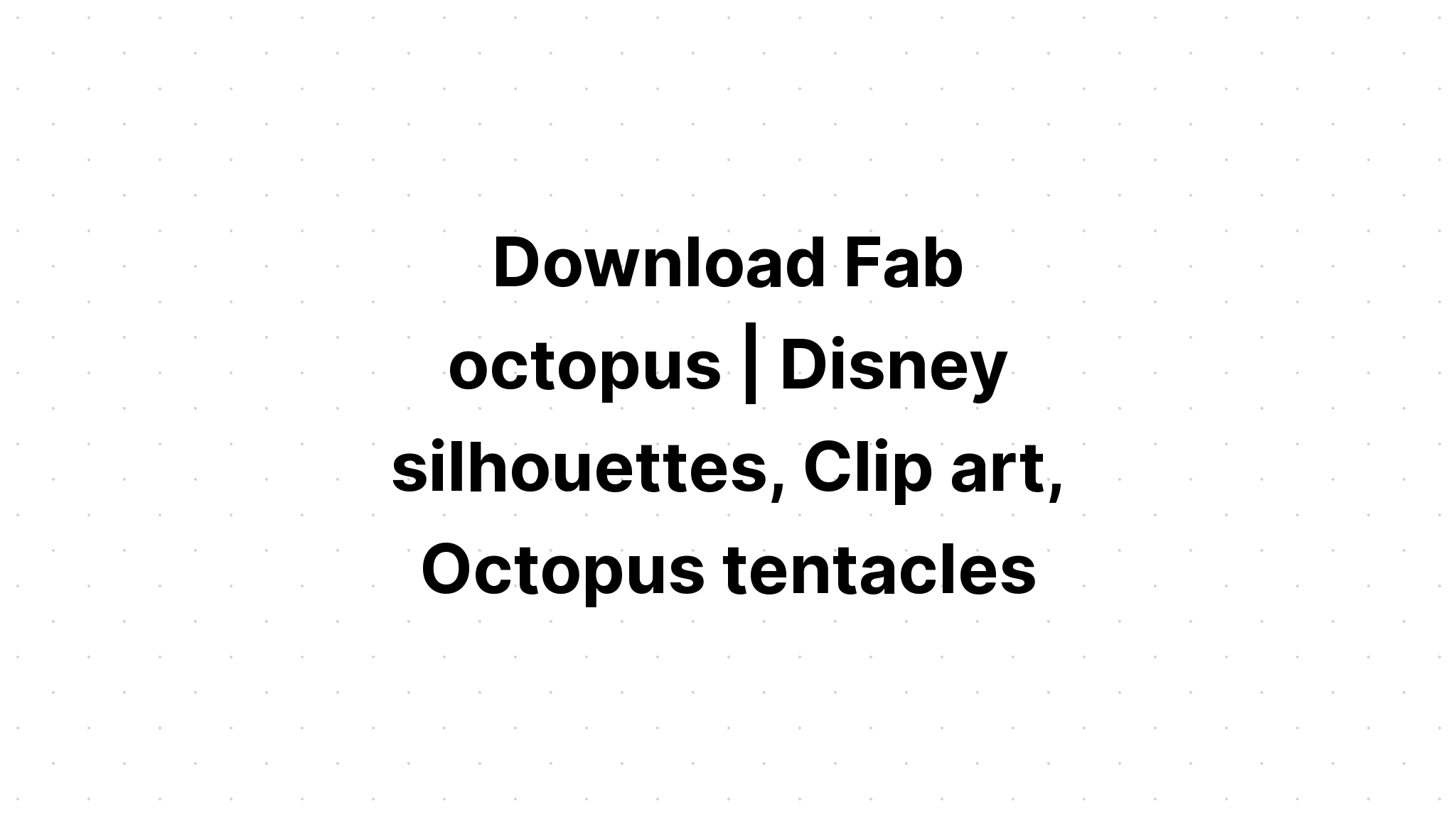 Download Kraken Octopus Clipart Vector SVG File